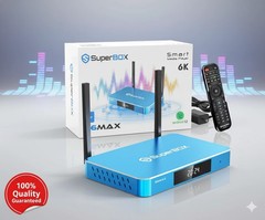 SuperBox S6 Max – Authorized Distributor – 100% Free Same Day Shipping