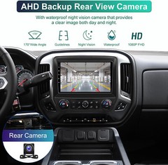 For 2014-2018 Chevrolet Silverado GMC Sierra Apple Carplay Radio Android 12 GPS