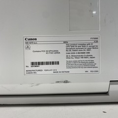 Canon F175000 White Black LCD Panel All In One Laser Printer