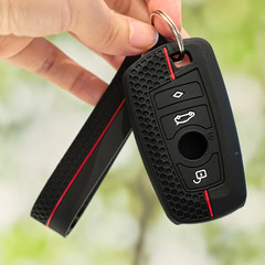 Fashion Silicone Car Remote Key Case Cover for BMW 1 3 5 7 Series X1 X3 X4 X5 F1