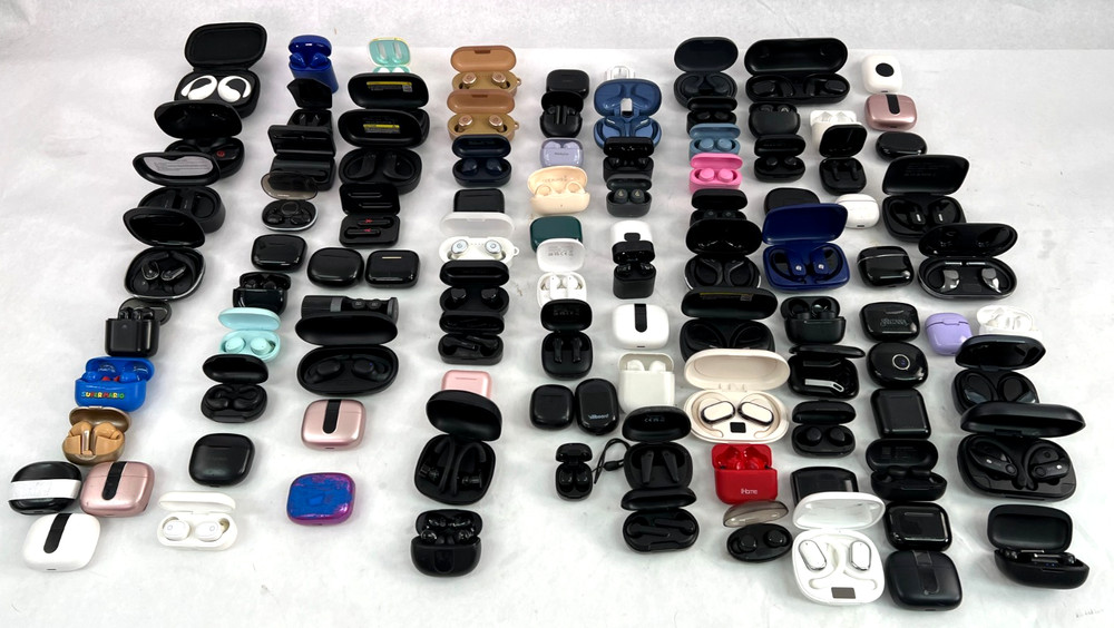 LOT OF 100 Lenovo ONN JLAB TOZO iHome Generic In-ear Bluetooth Earbuds (1)