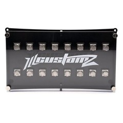 ILL Customz 8 Spot ANL Fuse Block Lug Style Heavy Duty Fused Distribution Block
