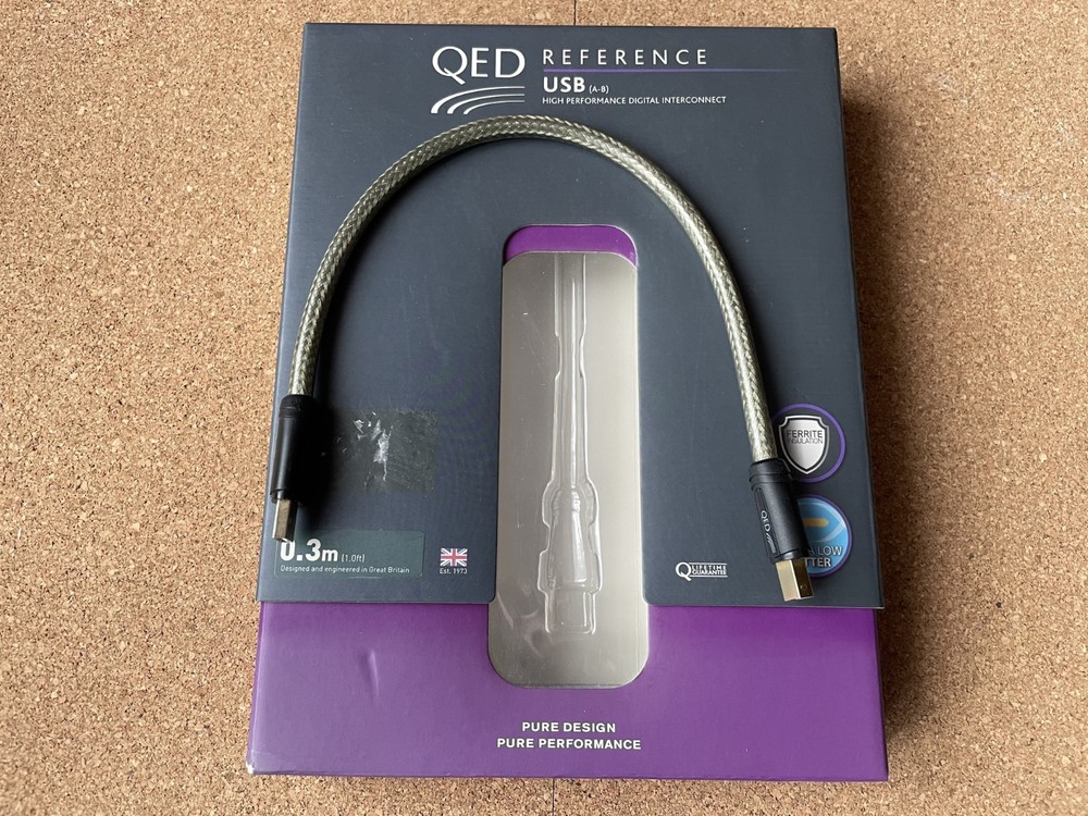 QED Reference USB Cable A-B 0,3M