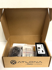 Atlona (AT-OME-SW21-TX-WPC) Wall Plate HDBaseT Transmitter HDMI & USB-C Hub