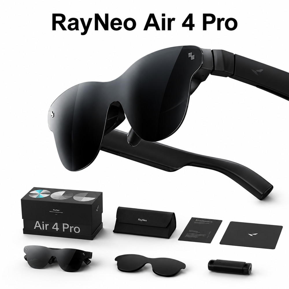 TCL RayNeo Air 4 Air4 Pro Smart AR Glasses HDR10 1200Nits 135″ 120Hz XR Glasses