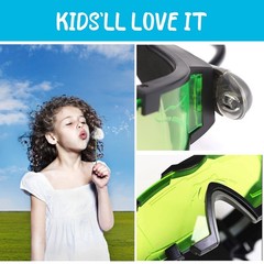 AGM Kids Night Vision Goggles, Adjustable Spy Gear Medium, Green