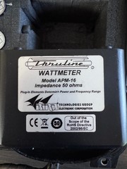 Bird Thruline APM-16 RF Wattmeter Set 50 Ohms