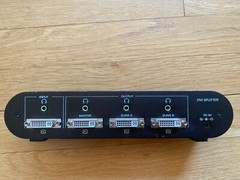 Bafo DVI Single Link 1 to 3 Splitter with Audio