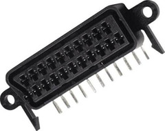BKL ELECTRONIC 21 PIN SCART PLUG FEMALE SOCKET CONNECTOR PCB HORIZONTAL MOUNTING