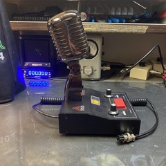 DELTA M2 AMPLIFIED DYNAMIC BASE MICROPHONE STANDARD 4 PIN