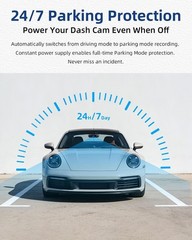 OBD OBD2 Hardwire Kit Power Cable for Dash Camera with 90Degree USB Type C 12