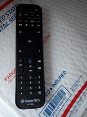 Genuine Superbox RC-200L BACKLIT Remote – Voice Command – Bluetooth – S5 S6 S7
