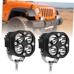 LED Pods Light, 4 Inch LED Fog Lights White, 40W Led Cube Lights Off Road