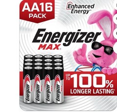 16 Energizer AA Max Alkaline Battery