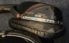 Sony Digital NC Noise Canceling Headphones With Accessories & Case