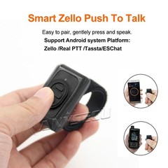 ANYSECU Zello 4G Network Radio W8 Android 8.1 GPS WIFI Mobile Phone + Earphone