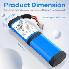 for JBL Xtreme 3 Wireless Bluetooth Speaker Battery GSP-2S2P-XT3A Replacement