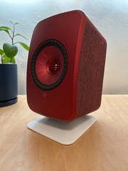 Desktop Speaker Stands for KEF LSX I and II – Black/Silver/White