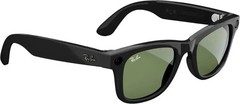 Ray-Ban Meta Wayfarer Meta Black AI Glasses with Green Lenses