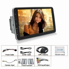 10.1″ Android 10 Rotatable Touch Screen Car Stereo WiFi BT Radio GPS Double 2DIN