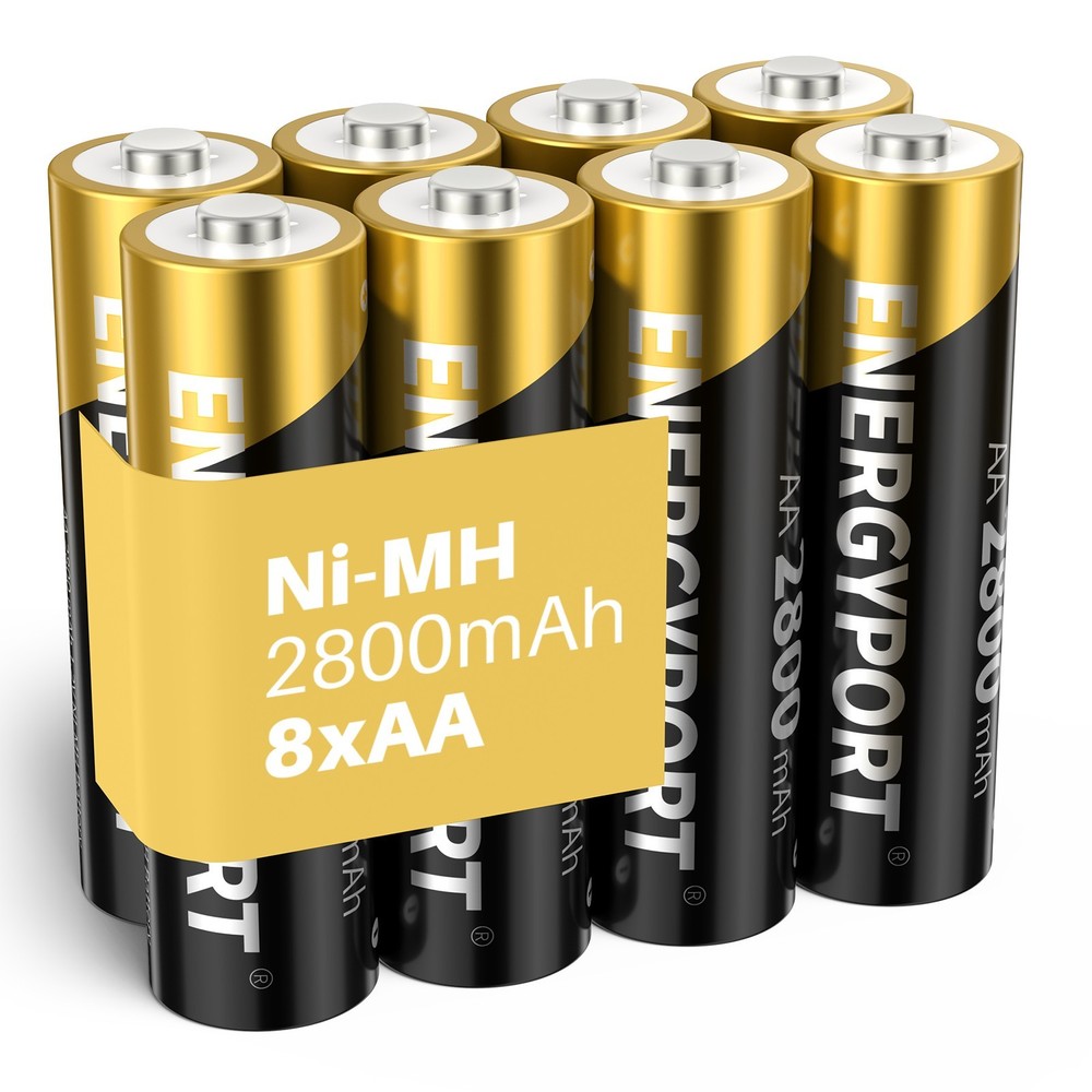 Lot AA Rechargeable Batteries 2800mAh 1.2V NI-MH Double A for Garden Solar Light