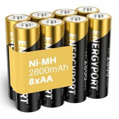 Lot AA Rechargeable Batteries 2800mAh 1.2V NI-MH Double A for Garden Solar Light