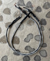KnuKonceptz Krux Interlaced Braid 12 Gauge Speaker Wire Bi-Wire Cable 80″