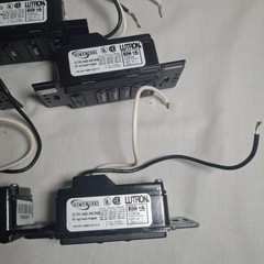 Lot of 7 Lutron Homeworks STR-NB-NONE Black Keypads Used Functional
