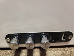 NEW Mini Toolbox Bluetooth Speaker. Runs off AC/DC OR power tool battery.