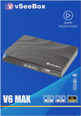 2026 vSeeBox V6 Max – Streaming Smart Media Device – Free Same Day Shipping