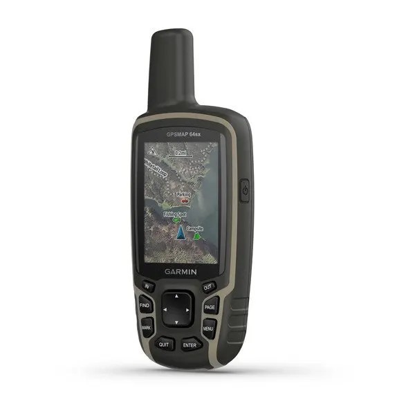 Garmin GPSMAP 64sx Handheld Hiking GPS w/ Altimeter, Compass & Topoactive Maps