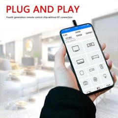 Portable OTG Smart Phone IR Infrared Remote Control Adapter For Android iOS APP✔