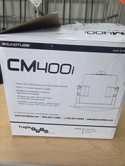 Soundtube CM400i-WH 4in COAXIAL IN-CEILING SPEAKER/90 Hz – 22 kHz/White 190 HZ
