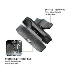 FANAUE Double Socket Arm Compatible with B Size 1″ Ball Components for RAM Mount