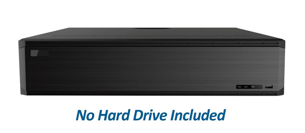 SuperLive Plus 16MP 4K 64CH NVR For IP Network Cameras 8x SATA NDAA Compliant