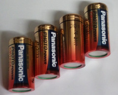 4 BULK Panasonic U.S.A. CR123A Batteries OUTDATED 08/2022 – Tested – AS PICTURED