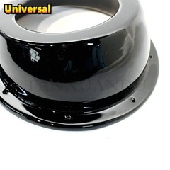 Universal 2Pcs 6.5″ Angled Speaker Enclosures Boxe Mount House Pod Painted Black
