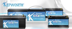 24V 60Ah LiFePO4 KEPWORTH Lithium BMS Battery for RV Boat Trolling Motor Marine