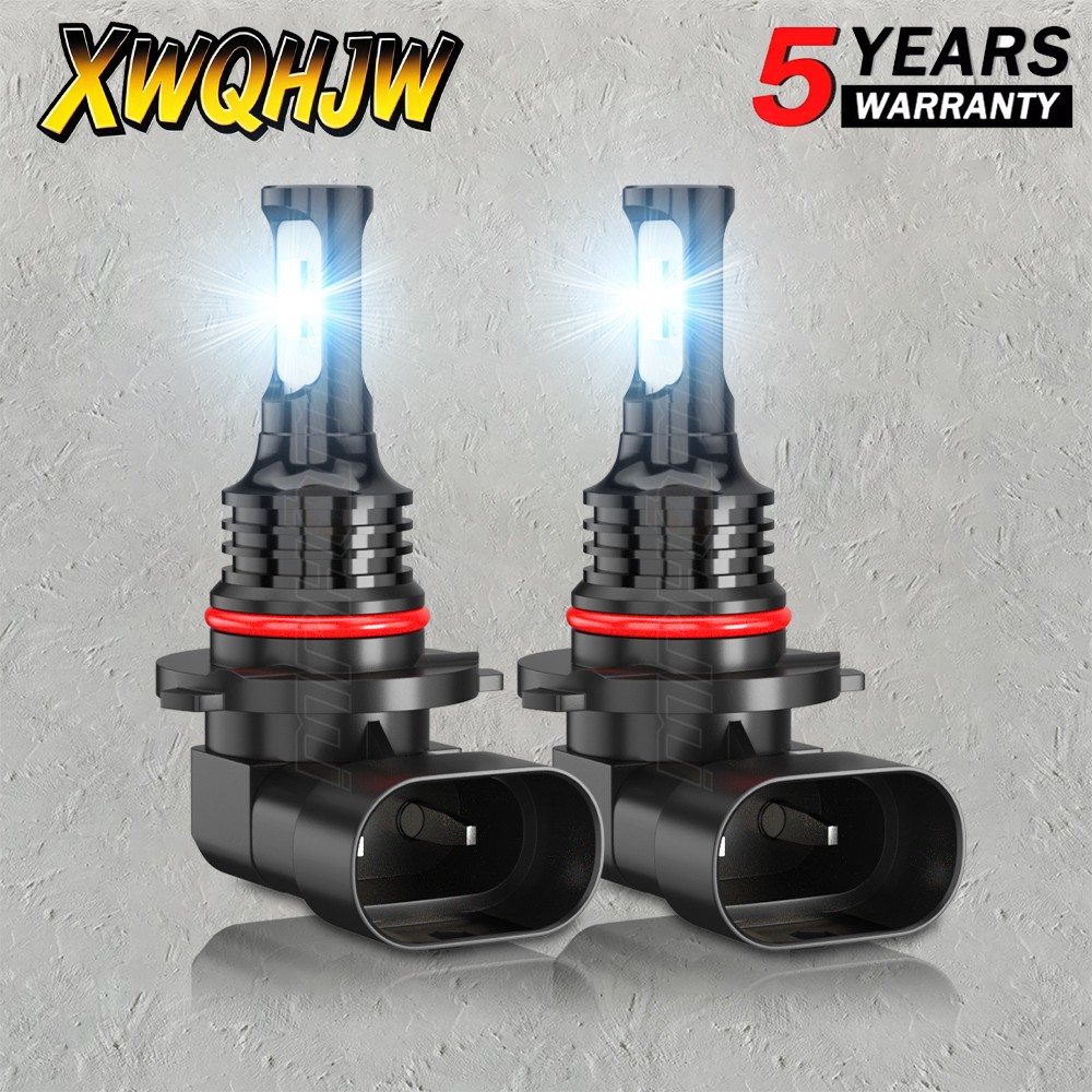 White 9006 LED Front Fog Light Bulbs For BMW 323i 325i 330i M3 Coupe E46 E60