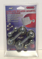 AVF Vector Satellite Speaker Mounts for Wall or Ceiling NEW Sealed