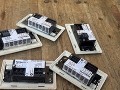 Lutron At-Nb-None Q26SM 6 Button +L/R Keypad Lot Of 5 Units