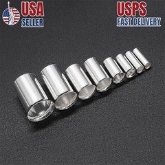 10-100PCS Wire Ferrules Crimp Terminal Connector Kits AWG (8 6 4 2 1/0 2/0) US