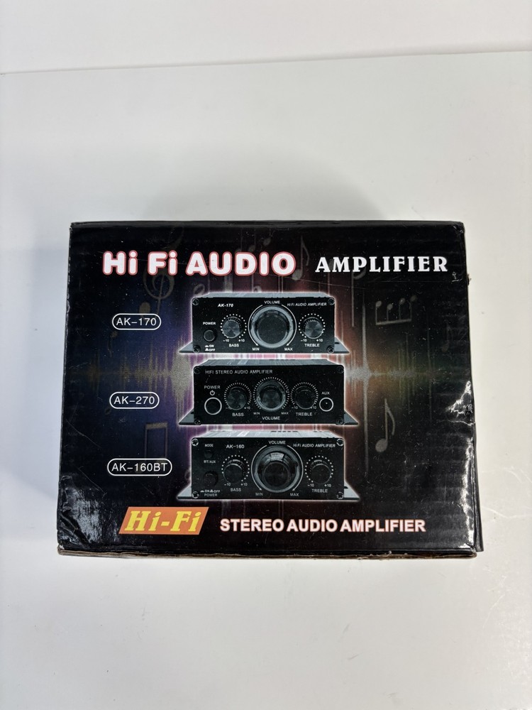 Hi-Fi Stereo Audio Amplifier