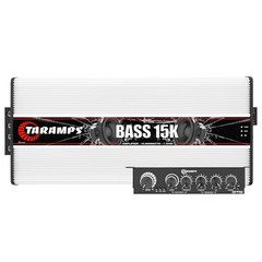 Taramps Bass 15k 1 Ohm 1 Channel 15000 Watts RMS, Mosfet Amplifier with EQ BASS