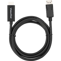 VisionTek DisplayPort to HDMI 2.0 Active Cable [M/M] 4K @ 60Hz (901214)