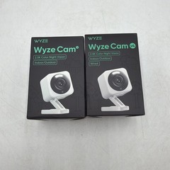 Lot Of 2 WYZE Cam v4 2.5K HD WiFi Smart Home Security Camera White