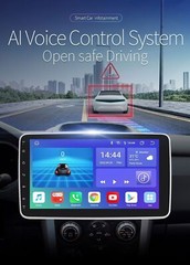 10.1” Android 12 8+128GB Rotatable Carplay Stereo Radio GPS Wifi Double 2 DIN