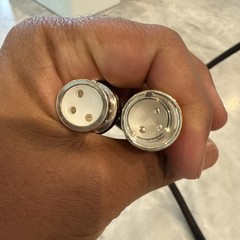 AudioQuest Mackenzie 1m (3.28 ft.) XLR (Pr) Audio Interconnects w/ Balanced XLR