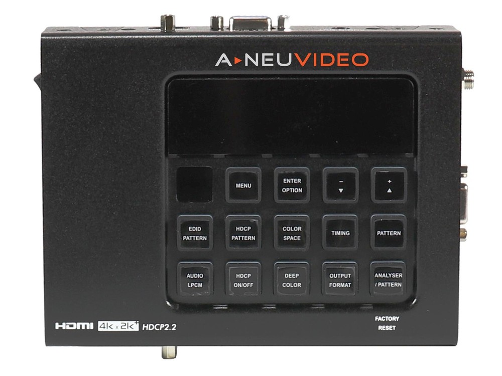 A-NeuVideo ANI-4KANA HDMI 4K UHD Signal Generator/Analyzer