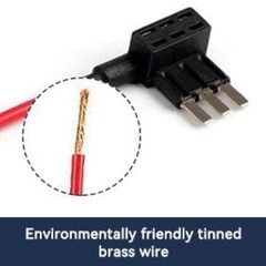 4 Pack Car Add-a-Circuit Fuse Tap Kit, Upgraded Automotive 32V 5A-30A Standar…